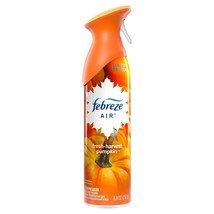 Febreze Limited Edition Air Fresh-Harvest Pumpkin Air Freshener Spray 8.8 oz - £6.33 GBP