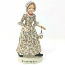 AG American Girl Felicity Figurine Pleasant Company Hallmark 6&quot; figure 1774 - £14.14 GBP