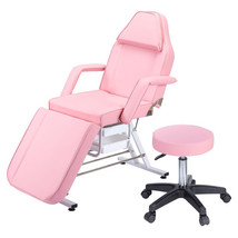 Multi-Purpose Massage Salon Chair 3-Section Facial Bed with Hydraulic Stool - $371.25