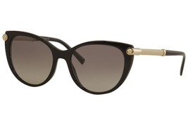 Versace Women&#39;s Sunglasses VE4364 Q 5299/11 Black / Black Lens 55mm - £109.91 GBP