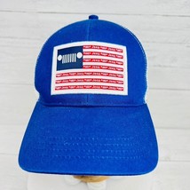Jeep American Flag Logo Baseball Hat Cap Adjustable Officially Licensed Duck - £27.67 GBP