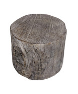 10&quot; Tree Stump Shaped Cement Plant Stand - £50.76 GBP