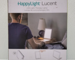 Verilux HappyLight VT22WW3 Lucent LED Light Therapy Lamp White - £36.01 GBP
