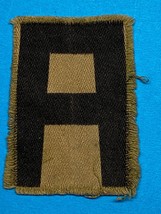 CIRCA 1920’s–1942, US ARMY, 1st ARMY, SSI, PATCH, FINE WEAVE, VINTAGE - £11.95 GBP