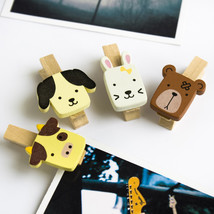 [Cute Animals-1] - Wooden Clips / Wooden Clamps / Mini Clips - $12.99