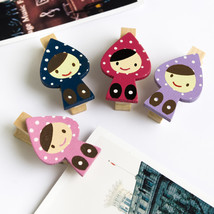 [Sweet Doll] - Wooden Clips / Wooden Clamps / Mini Clips - $12.99