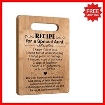 Cute Letter Print Bamboo Cutting Board - Ideal Gift for Aunt on Any Occa... - $30.68