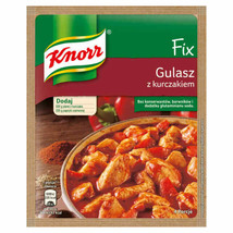 KNORR Goulash with CHICKEN spice packet - Made in Poland FREE SHIPPING - £4.63 GBP