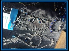 Sets - Bracelets, Earrings and a Ring on Square and Round Links - Intere... - $950.34 MXN