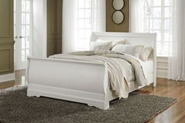 Anarasia - White - Queen Sleigh Rails - $1,389.05 MXN