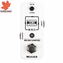 Mooer Micro Looper 30 minute Loop Recording Guitar Effects Pedal - $53.39