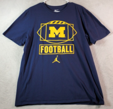 Michigan State Spartans Nike Shirt Mens Large Navy Yellow Short Sleeve Football - £11.86 GBP