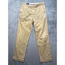 Polo Ralph Lauren Pants Mens 36x34 (36x32) Tan Prospect Corduroy Straight Leg - £14.06 GBP