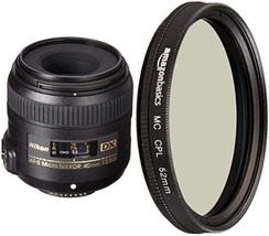 Nikon Af-S Dx Micro-Nikkor 40Mm Close-Up Lens With Circular Polarizer, 52 Mm. - £295.64 GBP