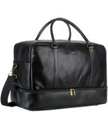 FR Fashion Co. 20&quot; Men&#39;s Stylish Leather Duffle Bag - £53.54 GBP+