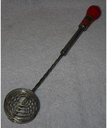 Old Vintage One Hand Wood Handle Kristee Kitchen Whip Whisk - $274.76 MXN