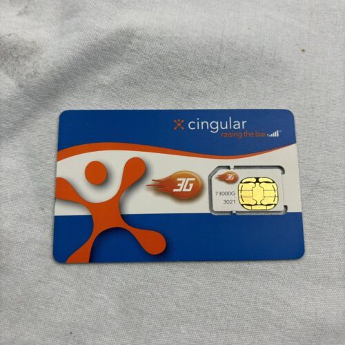 Primary image for Vintage AT&T / Cingular 3G SIM Card (73000G)