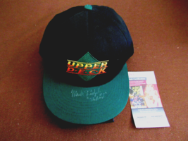 MARK FIDRYCH THE BIRD DETROIT TIGERS SIGNED AUTO VINTAGE UPPER DECK HAT ... - £228.71 GBP