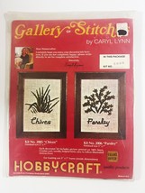 HobbyCraft  Gallery Of Stitches Cross Stitch Kit Chives &amp; Parsley #2006 - $148.27 MXN
