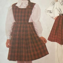 McCalls 2104 Sewing Pattern 1985 Size Girls 10 Bust 28 Waist 24 Vintage ... - $15.87