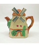 Vintage Dutch Windmill Porcelain Teapot Made in Japan 18-20 ounces - €20,22 EUR