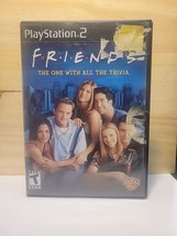 Friends The One With All the Trivia (PlayStation 2 2005) Complete Tested Working - £6.99 GBP