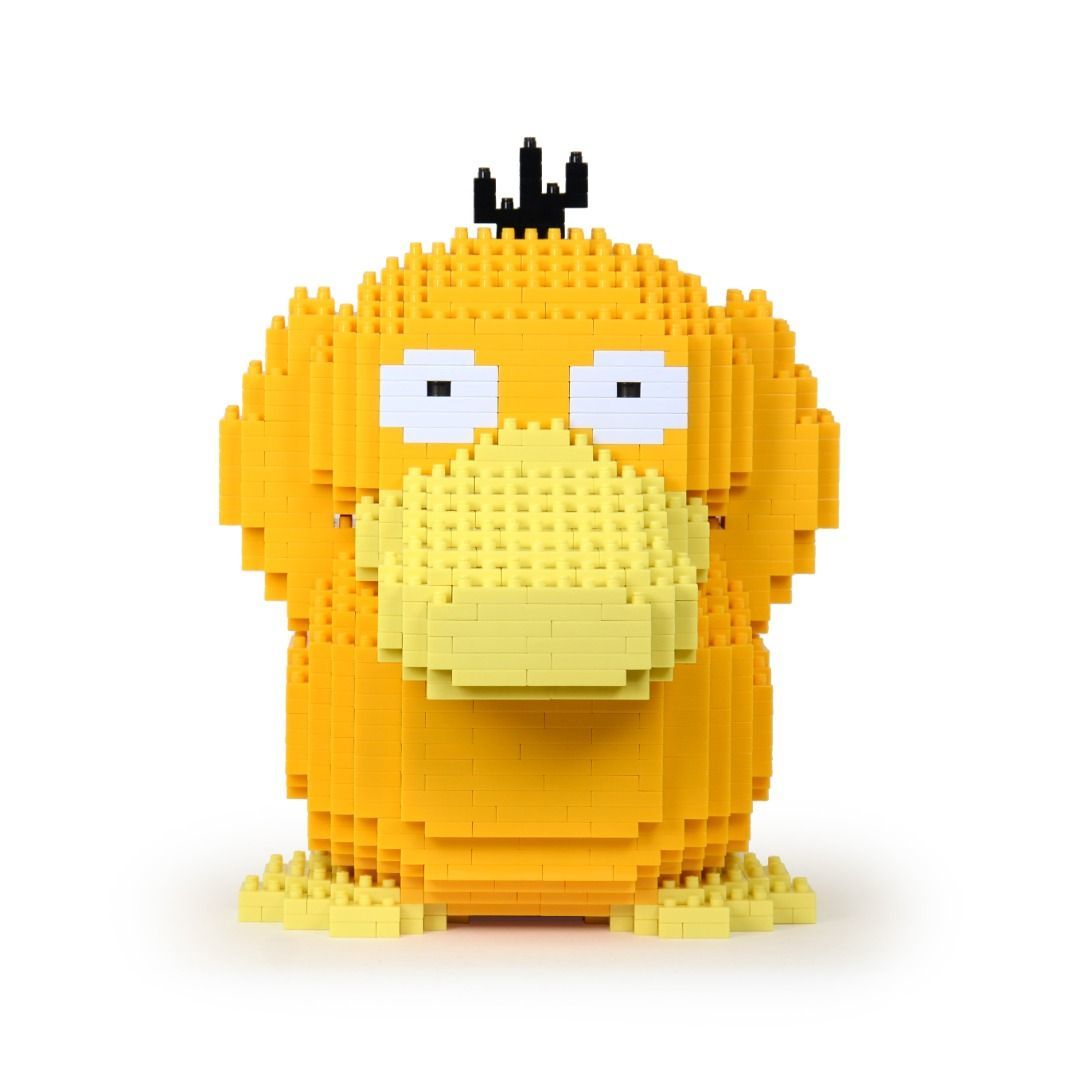 Psyduck (Pokemon) Sculpture (JEKCA Lego Brick) DIY Kit