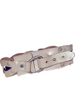 JC Penney Studded Linked Wide Belt Adjustable Vintage Skatergirl - $13.99