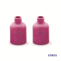 57N75 10 pcs 6# Alumina Nozzle Large Gas Lens Cups for WP-17 WP-18 WP-26 - £17.11 GBP