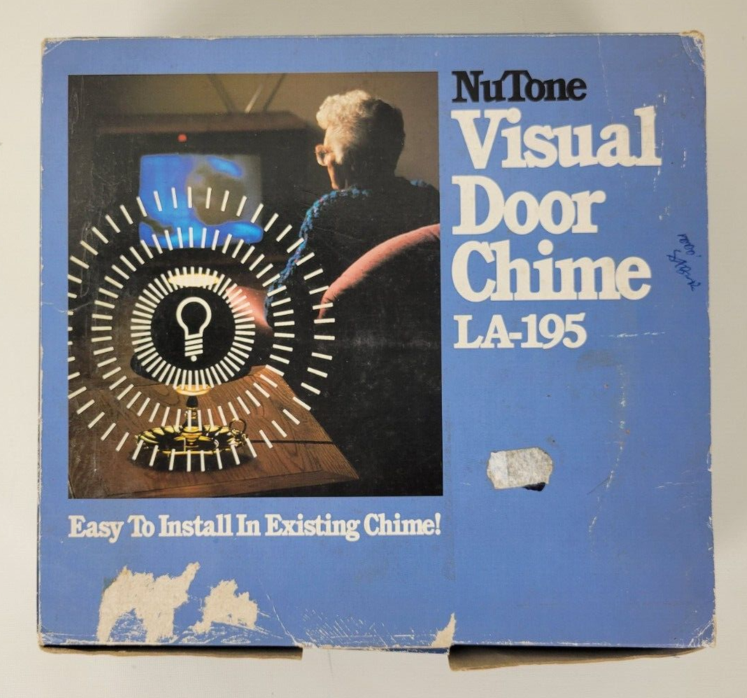 NOS NuTone Visual Door Chime LA-195 - £46.72 GBP
