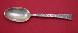 Lap Over Edge Acid Etched by Tiffany & Co. Sterling Silver Teaspoon Geranium 6" - £228.41 GBP