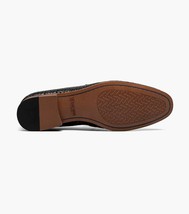 Stacy Adams Winstead Moc Toe Saddle Slip On Summer Shoes Black 25704-001 image 3
