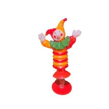 VTG 1980&#39;s Hallmark Cards Clown &quot;Jester&quot; Pop Up Colorful Spring Toy Hong Kong - $16.15