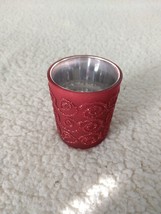 Red Glass Votive Mosaictea Lite Candle Holder Wedding 3. In - £3.90 GBP