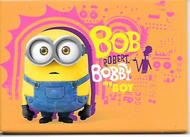 Minions Movie Minion Bob Robert, Bobby my Boy Refrigerator Magnet NEW UNUSED - £3.18 GBP