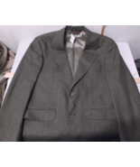 PINCUS BROTHER MAXWELL 100% PURE SILK LINING TAN GOLD BLUE PLAID DRESS C... - €34,41 EUR