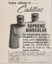1956 Print Ad Cadillac Supreme Binoculars Outstanding Quality New York,NY - £5.67 GBP