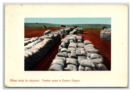 Wheat Ready for Shipment In Eastern Oregon OR UNP Embossed DB Postcard W17 - £3.11 GBP