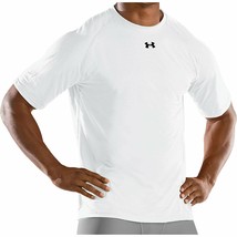Under Armour Men&#39;s White T-Shirt 1269471 Small Size - $127.53 MXN