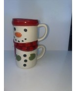 Hallmark Stacking Snowman Mug Set - Only Gently Used for Display - $27.12