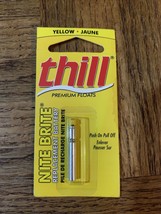 Thill Premium Nite Brite Replacement Battery Yellow-BRAND NEW-SHIPS SAME... - £12.37 GBP