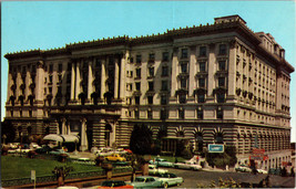 The Fairmont Hotel Atop Nob Hill San Francisco California Vintage Postcard (A14) - £5.04 GBP