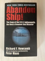 ABANDON SHIP! - Richard Newcomb - TRUE - USS INDIANAPOLIS SINKING - WORL... - $2.98