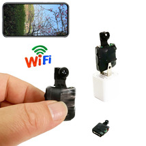Phone 1080P HD Black screw mini smallest nanny tiny pinhole Wifi wireles... - £18.73 GBP+