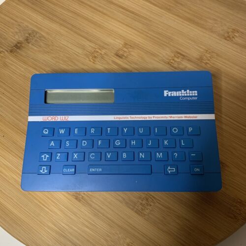 Vintage Franklin Word Wiz Deluxe Merriam Webster Dictionary WW-93 1987 - $9.89