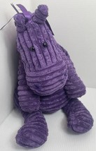 Jellycat Cordy Roy Horse Pony Corduroy Ribbon Mane Purple Plush Doll Stuffed 14” - £9.10 GBP