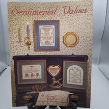 Vintage Cross Stitch Patterns, Sentimental Values, 1985 Stoney Creek Collection - $7.85