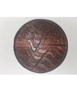 Waving Flag Carved in Wood Patriotic Wall Decor - $498.66 MXN