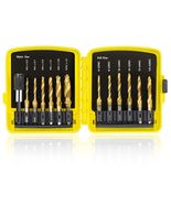 TOPEC Tap Bit Set, 3-in-1 HSS Titanium Coated Drill Tap, Change Adapter - $25.99