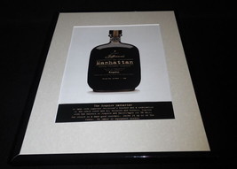 2015 Jefferson&#39;s Manhattan Cocktail Framed 11x14 ORIGINAL Advertisement - £27.65 GBP